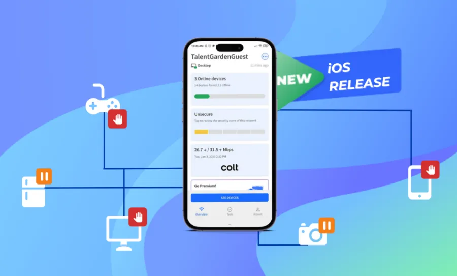 Block devices on Fing App iOS