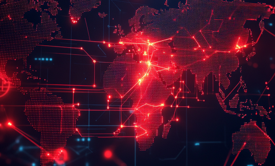 Global Network Attack Visualization