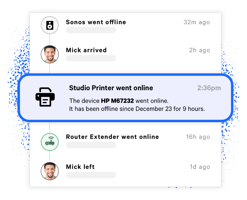 Remote network monitoring on Fing App