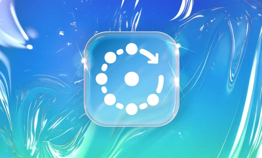 Liquid Glass Fing Logo