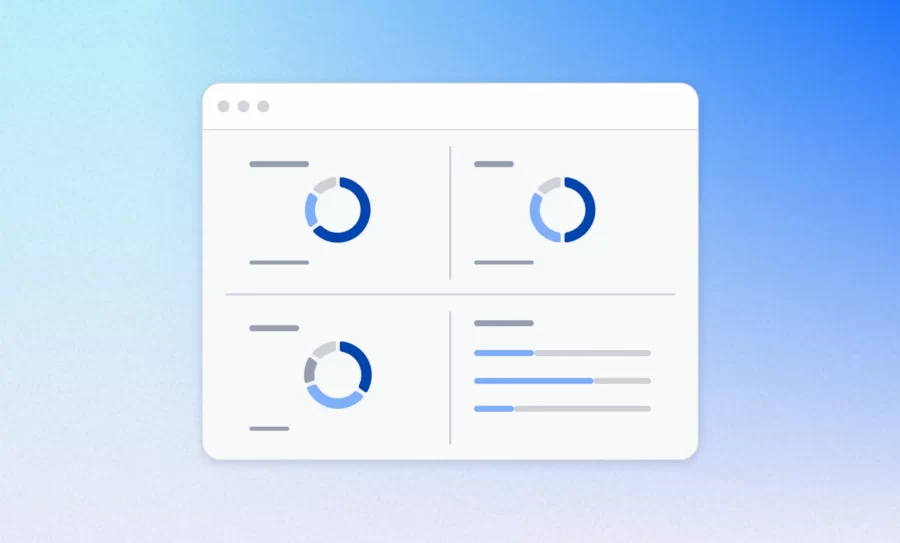 Designed screenshot of the Fing Insights on the Web App